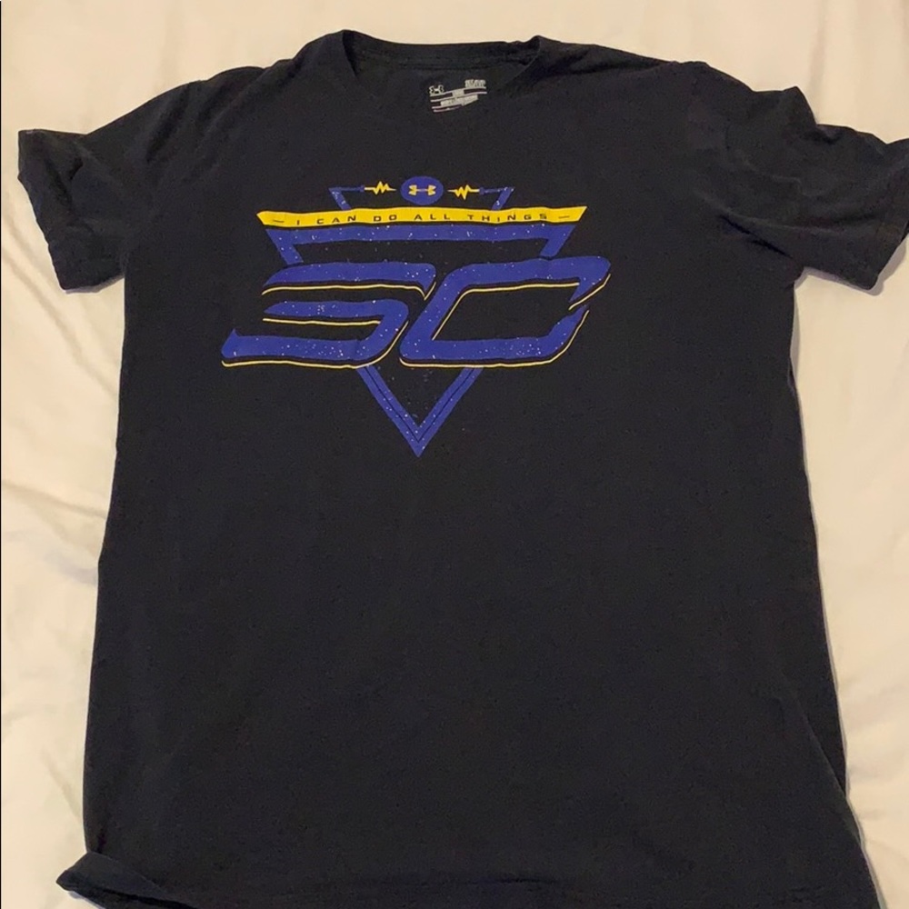 STEPH CURRY UNDERARMOUR T SHIRT